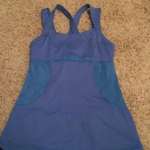 EUC Lululemon Blue Top